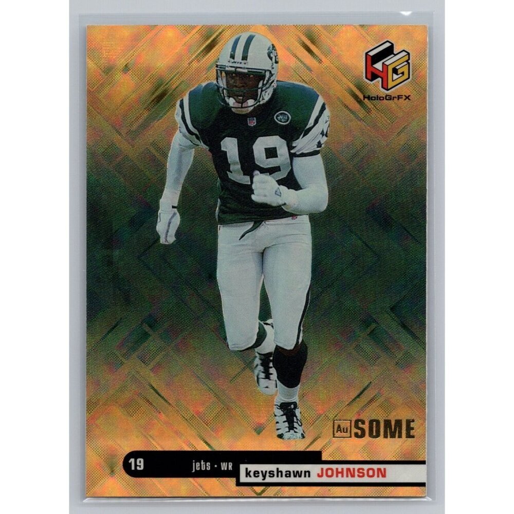 1999 Upper Deck HoloGrFX Keyshawn Johnson AuSome #AU40